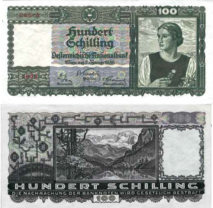 Austria_100_S_1936_-_planned_1.7.38_never_issued